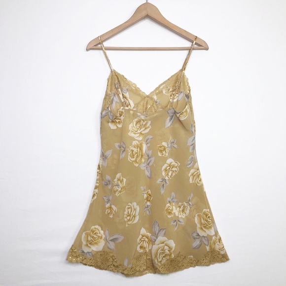 Victoria’s Secret floral lace, and rose chemise slip dress - Picture 8 of 9